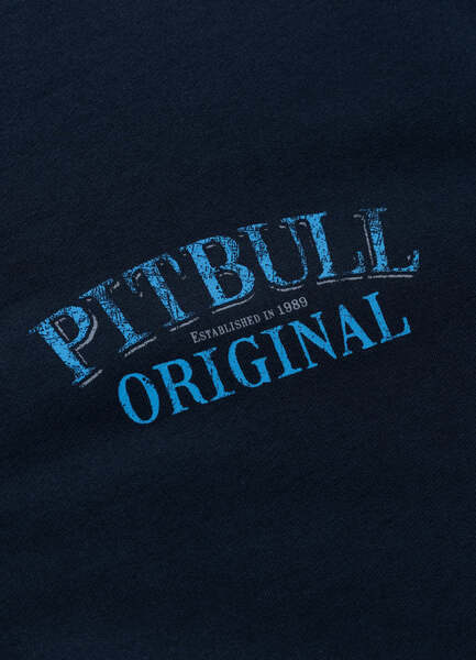 Bluza rozpinana z kapturem PIT BULL "MIDNIGHT" - granatowy