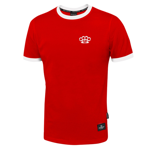 Pretorian Ringer "Kastet" 3D T-shirt - red