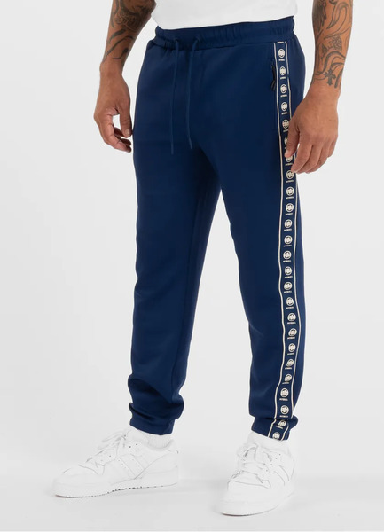 Spodnie dresowe PIT BULL "POWERS" - niebieskie