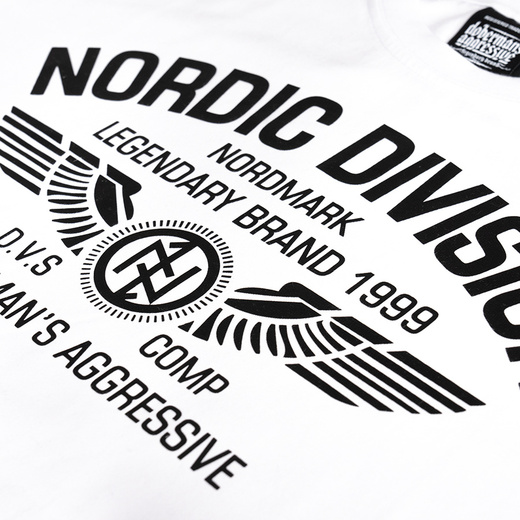 Koszulka T-shirt Dobermans Aggressive "N.DIVISION TS409" - brązowa