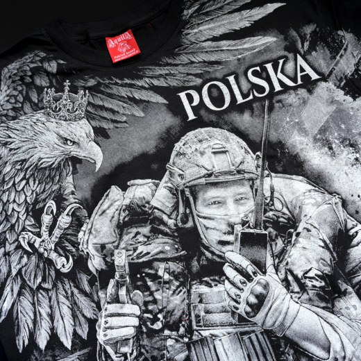 Koszulka Aquila "Żołnierz - Zawsze Wierni" HD