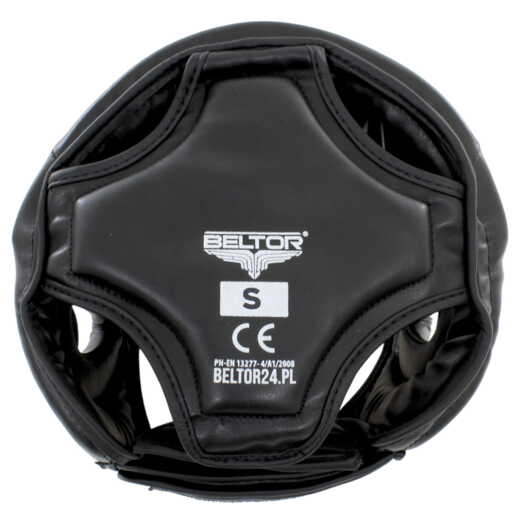 Kask bokserski treningowy ochraniacz głowy GUARDIAN Beltor - czarno/biały