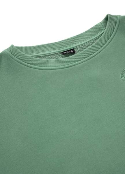 WASHED PIT BULL &quot;MANZANITA&quot; women&#39;s sweatshirt - green