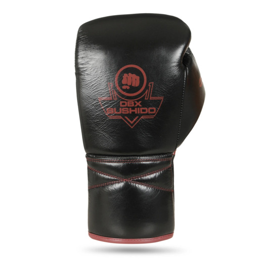Wiązane rękawice Bushido wielowarstwowe "ProFighter Bordeaux" - Legacy Series