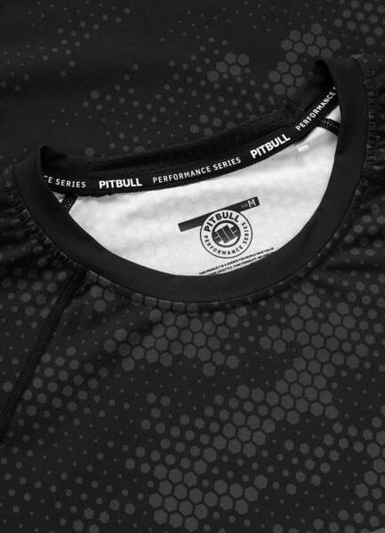 Rashguard PIT BULL "HEX CAMO HILLTOP" - czarny