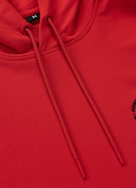 PIT BULL "TAPE PARKER" Men's Hoodie - Red