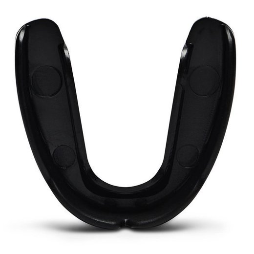 Leone "BASIC" single mouthguard - black