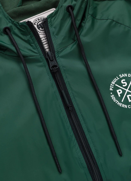 Kurtka przejściowa PIT BULL "Athletic Tape" - zielony