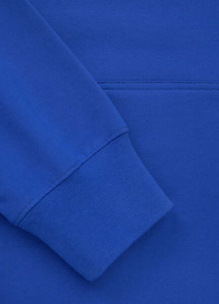 Bluza z kapturem PIT BULL "SMALL LOGO NUGGET" - niebieski