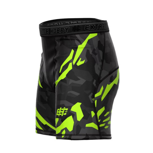 Vale Tudo Extreme Hobby Shorts | BLACK PANTHER - black/lime