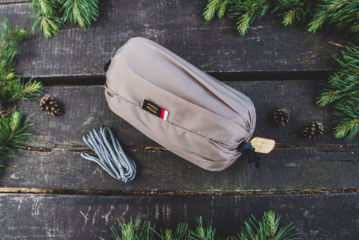 Hamak TIGERWOOD Lekki Ważka V2 – z Moskitierą - pustynny