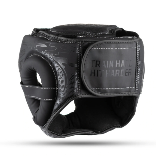 Kask Bokserski sparingowy bushido "Black Dragon"