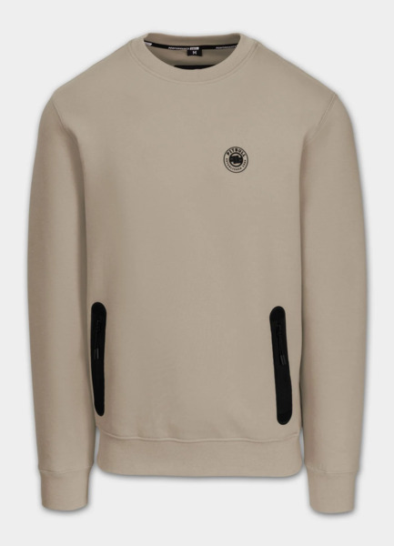 Bluza męska PIT BULL "DOGWOOD" - ciemny piaskowy