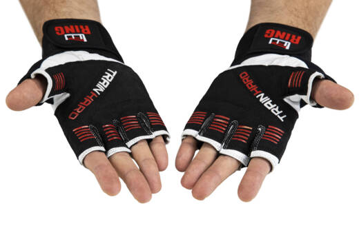 Fitness Gym Bodybuilding Gloves Ring "SMASH"