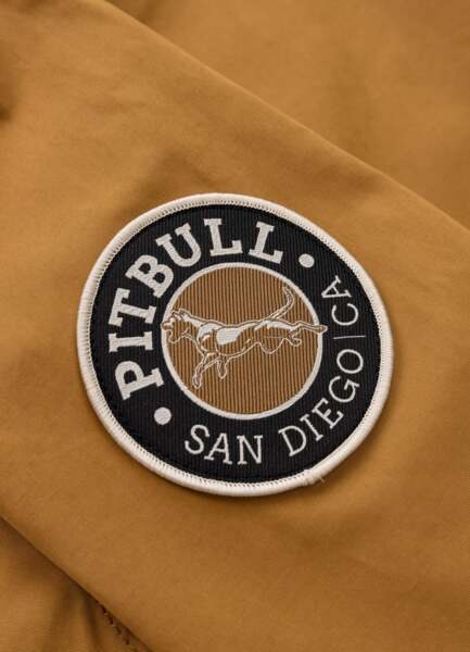 Kurtka przejściowa męska PIT BULL "PIONEER" - miodowy