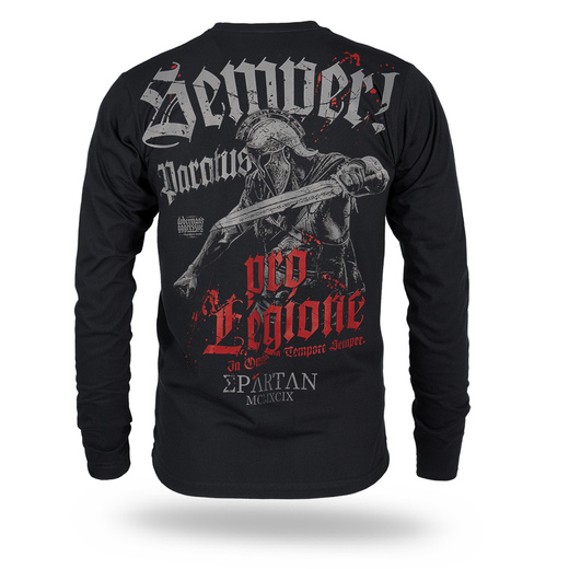 Dobermans Aggressive longsleeve "SEMPER PARATUS LS412" - black
