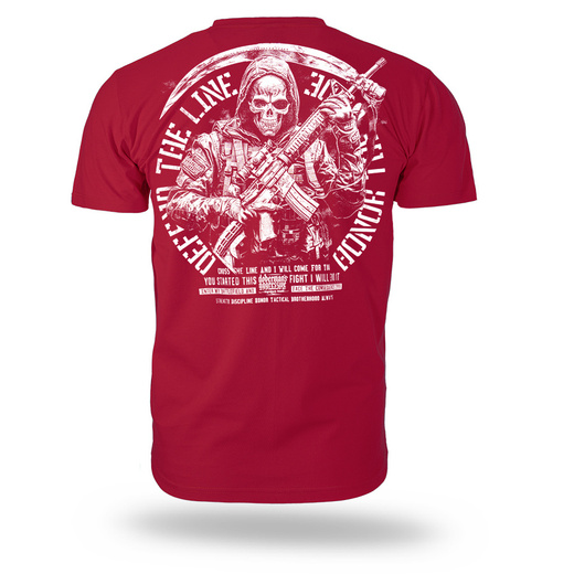 Koszulka T-shirt Dobermans Aggressive "TACTICAL II TS415" - czerwona