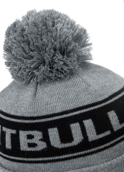 Czapka zimowa PIT BULL "Vermel Pitbull R" - szara