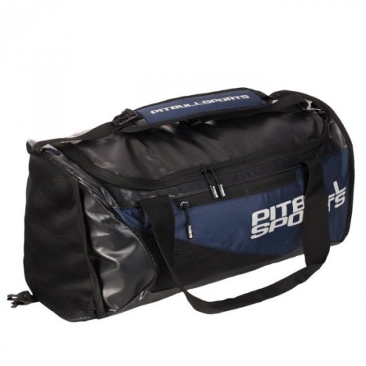 Pit Bull Medium Duffle Bag, Black and Navy