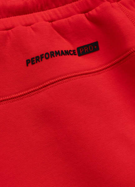 Spodnie dresowe PIT BULL "DOGWOOD POCKET" - czerwony