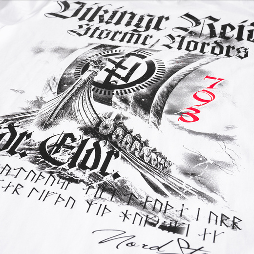 Koszulka T-shirt Dobermans Aggressive "DRAKKAR TS407" - beżowa