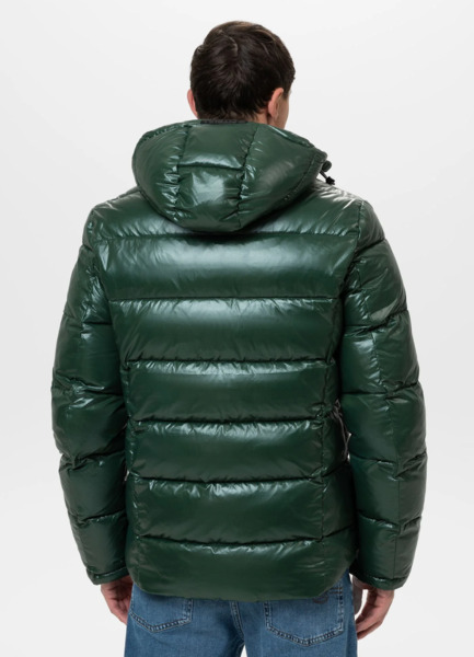 Kurtka zimowa PIT BULL "PEPPERWOOD" - ciemny zielony