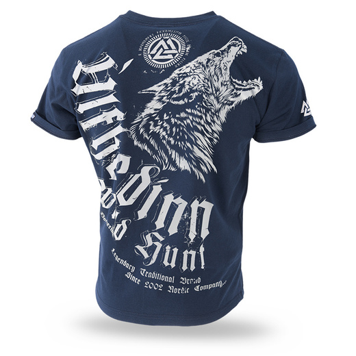 T-shirt Dobermans Aggressive &quot;Ulfhedinn TS227&quot; - navy blue
