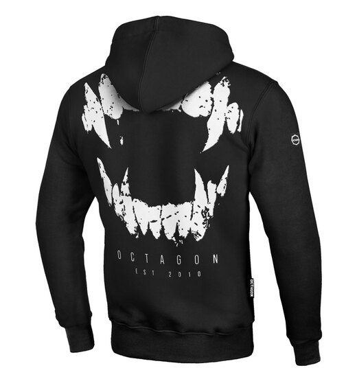 Octagon Light &quot;Teeth&quot; hoodie - black