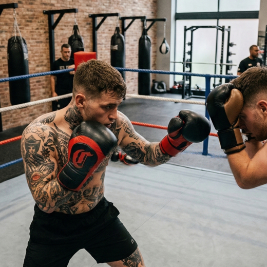 Leather boxing gloves Cohortes "Mercenarius"