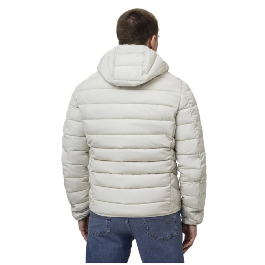 PIT BULL "SEACOAST III" quilted winter jacket with hood - white