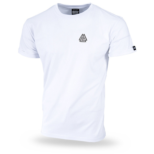 Dobermans Aggressive T-shirt &quot;North Valknut&quot; - TS 324 - White