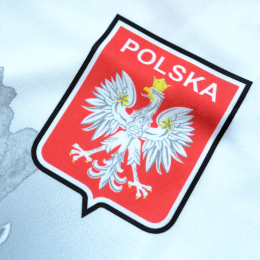 "Polska" football shirt - white