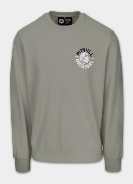 PIT BULL &quot;DOG SD&quot; men&#39;s sweatshirt - sage