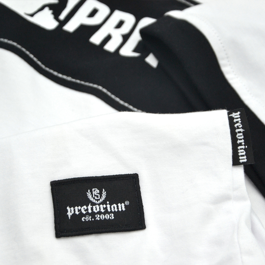 Koszulka panelowa Pretorian "Fight Division" - biała