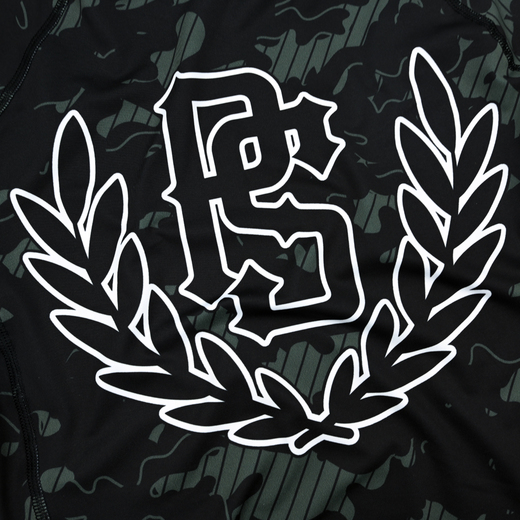 Rashguard short sleeve Pretorian "Khaki Camo"