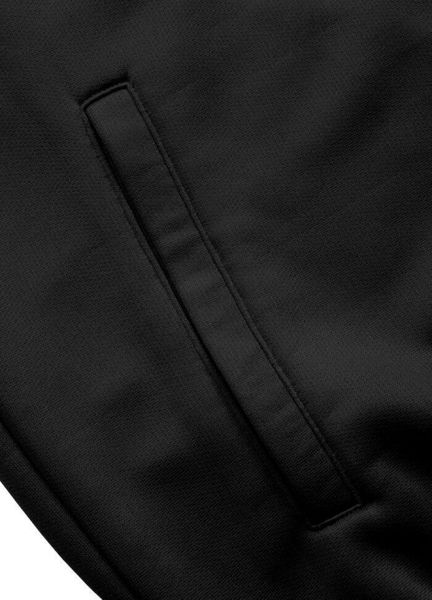 Bluza rozpinana PIT BULL Oldschool "Tape Logo" - czarna