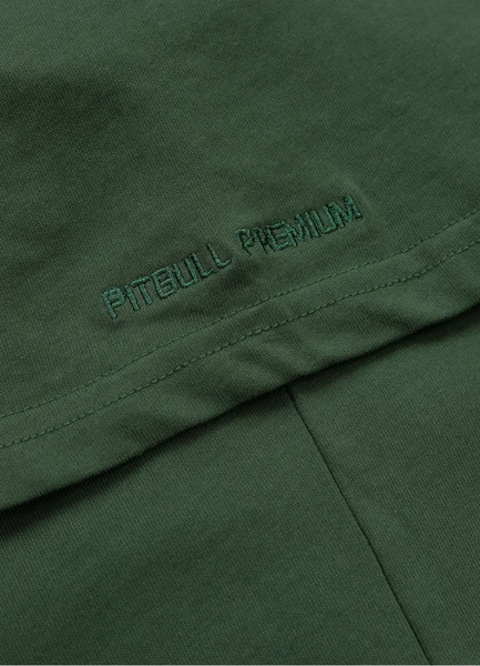  Men&#39;s Garment Washed T-shirt &quot;SCRATCH&quot; - green