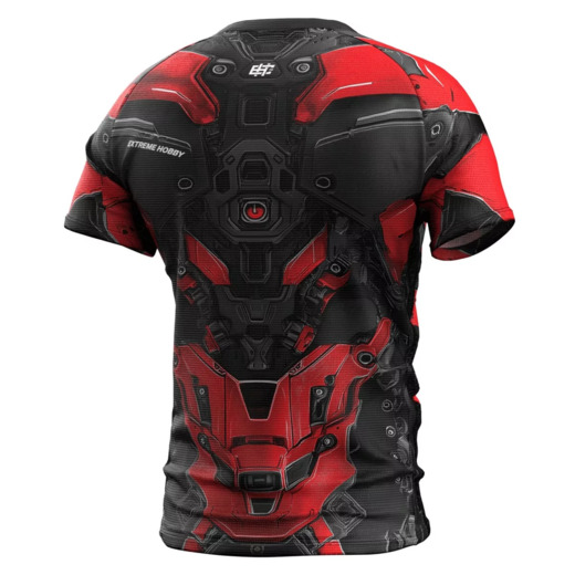 Koszulka techniczna Extreme Hobby | IRON FORCE - czerwony