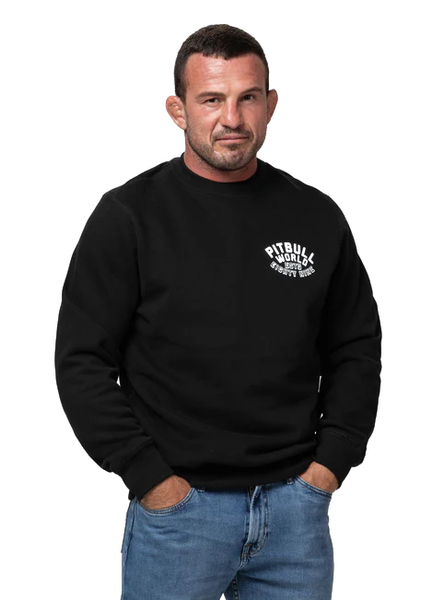 PIT BULL "HERO" men's sweatshirt - black