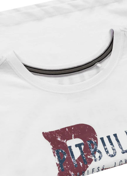 Women&#39;s Oversize PIT BULL &quot;LOYAL&quot; T-shirt - white