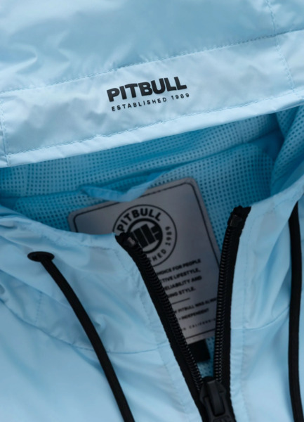 Kurtka przejściowa PIT BULL "Athletic Tape" - błękitny