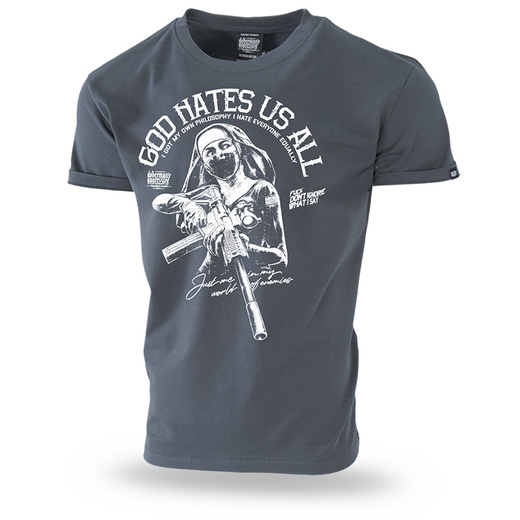 Koszulka T-shirt Dobermans Aggressive "The Nun" TS296 - grafitowy