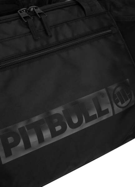 Torba Treningowa PIT BULL "Fight Hilltop" - czarno/czarny