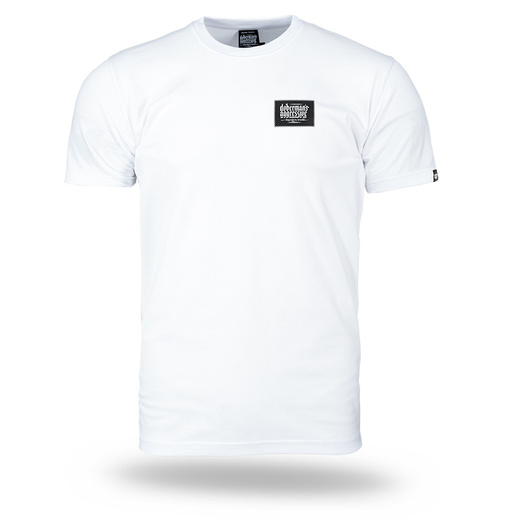 Koszulka T-shirt Dobermans Aggressive "PATCH" TS350 - biała