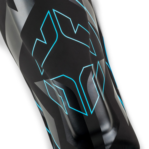 Ground Game "Logo 3.0 Blue" Shin Guards