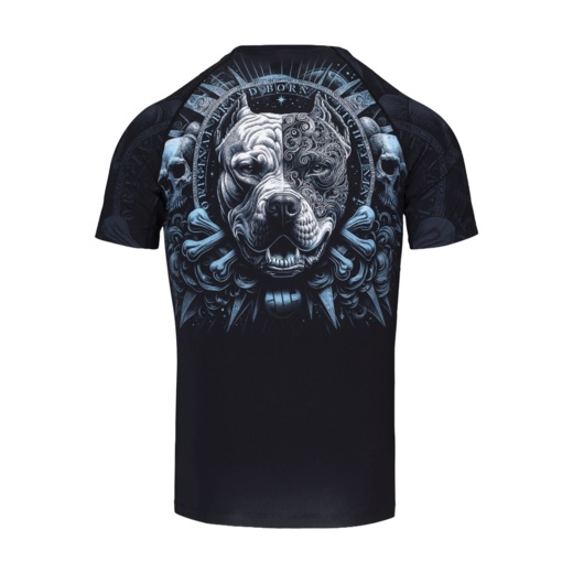 Men's PIT BULL "WORLD" Rashguard Shortsleeve - Black