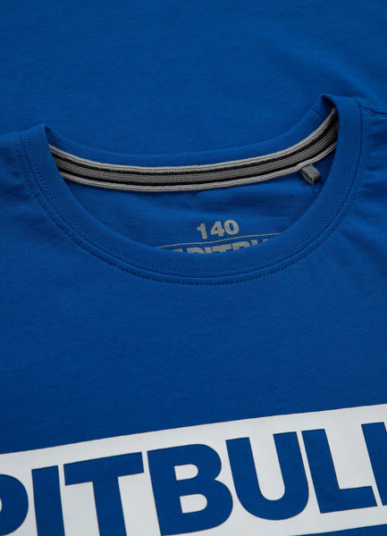 Dziecięcy T-Shirt PIT BULL Kids "HILLTOP" -  royal blue