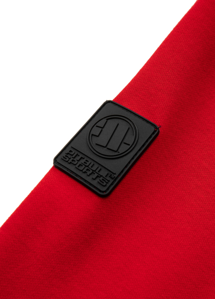 Bluza PIT BULL "Falcon Hilltop" z kapturem - czerwona