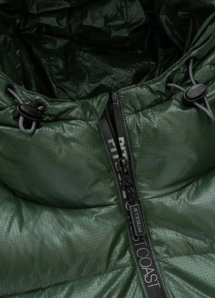 Kurtka zimowa PIT BULL "PEPPERWOOD" - ciemny zielony