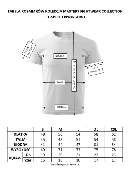 Koszulka treningowa MASTERS MFC DARK SIDE "BLACK SCRATCH"